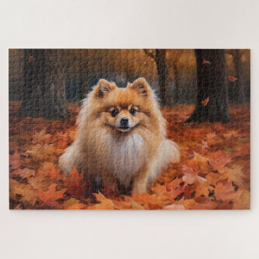 Puzzle Poméranie en automne Feuilles Automne Inspire (Horizontal)