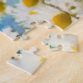 Puzzle Poméranien dans Daisies Peinture - Art Chien origi (Côté)