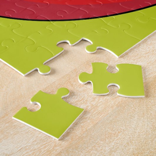 Puzzle Pomme rouge (Côté)