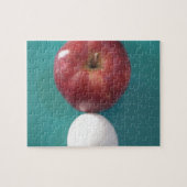 Puzzle Pomme rouge à deux oeufs pour une tarte.JPG (Horizontal)