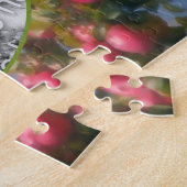 Puzzle Pommes Rouges Sur Arbre Ajouter Votre Photo (Côté)