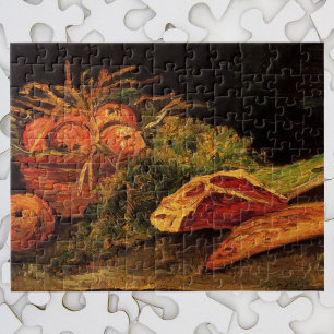Puzzle Pommes, Viande et rouleau par Vincent van Gogh