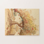 Puzzle Pommier nostalgique en automne (Horizontal)