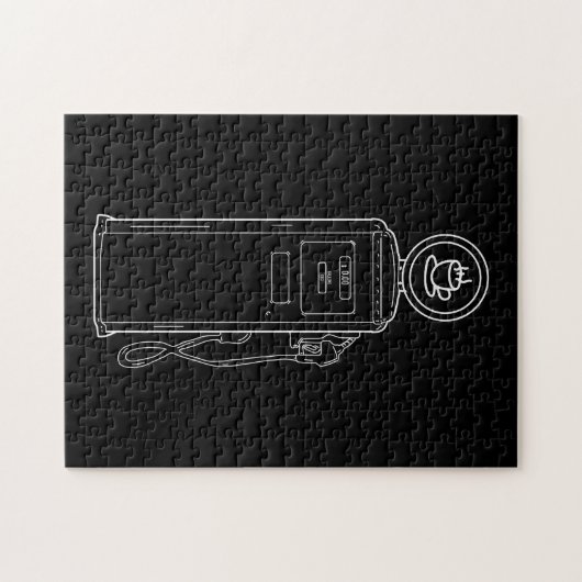 Puzzle Pompe à café (Horizontal)