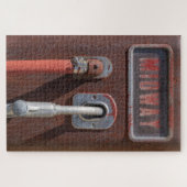 Puzzle Pompe à gaz vintage à mi-chemin (Horizontal)