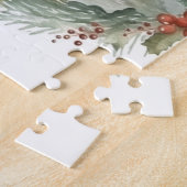 Puzzle Pompe Poméranienne de la couronne de Noël (Côté)