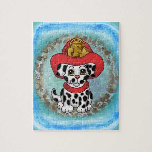 Puzzle Pompier Chien Chien Chien Chien Chien Chien Chien (Vertical)