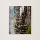 Puzzle Pompiers - la démonstration du feu (Vertical)