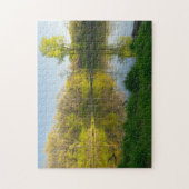 Puzzle Pond et Forêt luxuriante de Battle Creek Park (Vertical)