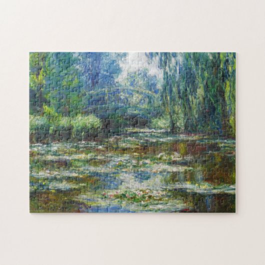 Puzzle Pond et pont japonais Monet Art (Horizontal)