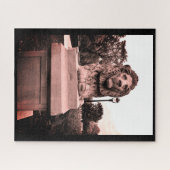 Puzzle Pondering Lion (Horizontal)
