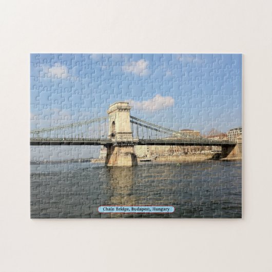 Puzzle Pont à chaînes, Budapest, Hongrie (Horizontal)