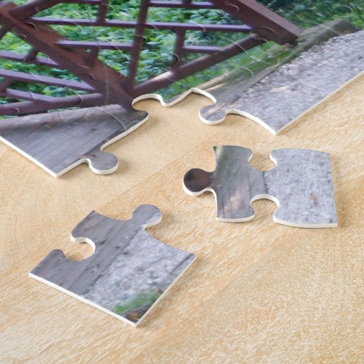 Puzzle Pont au-dessus de l'eau (Côté)