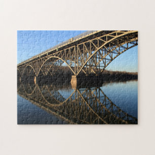 Puzzle Pont au-dessus de rivière de Schuylkill