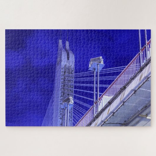 Puzzle Pont Blue Jiefang (Horizontal)