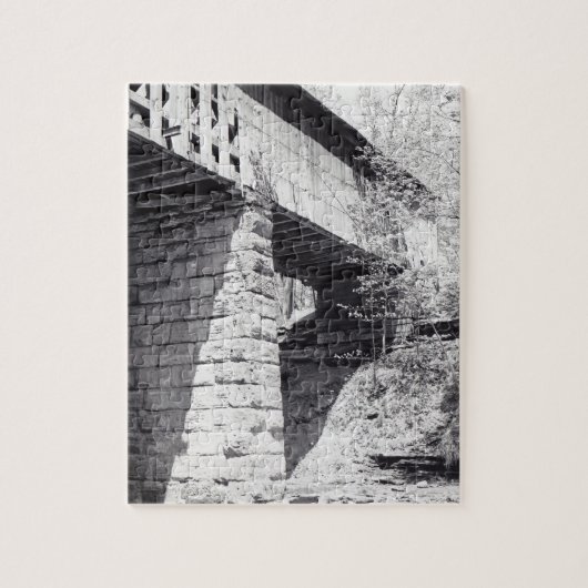Puzzle Pont couvert (Vertical)