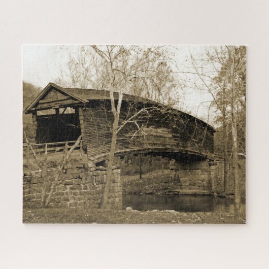 Puzzle Pont couvert (Horizontal)