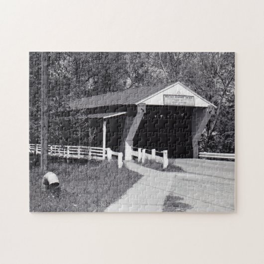 Puzzle Pont couvert (Horizontal)