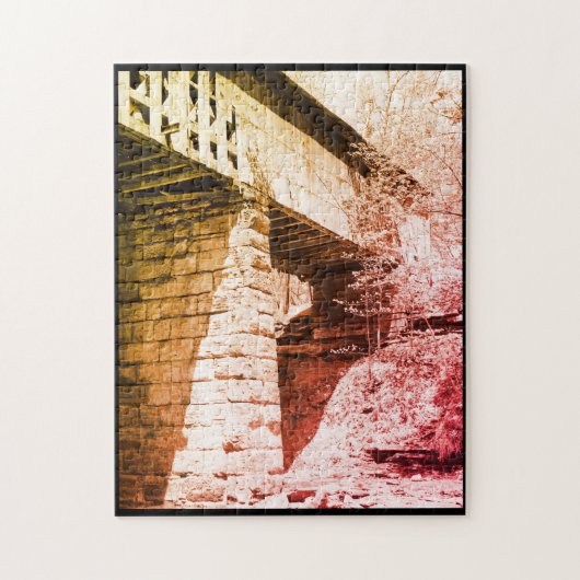 Puzzle Pont couvert (Vertical)