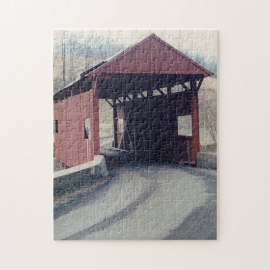 Puzzle Pont couvert (Vertical)