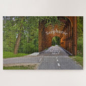 Puzzle Pont couvert dans la proposition de mariage forest (Horizontal)