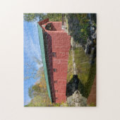 Puzzle Pont couvert d'Arlington dans le Vermont (Vertical)