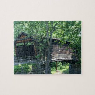 Puzzle Pont couvert de bosse