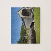 Puzzle Pont couvert de la rivière Irish, St. Martins, Nou (Vertical)