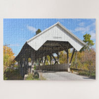 Pont couvert de l'usine de Chamberlin, Lyndon, Ver