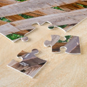 Puzzle Pont couvert de Sugar Creek, Glenarm, IL 520 pièce (Côté)