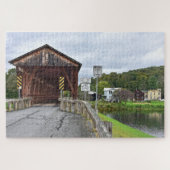 Puzzle Pont couvert, Downsville, New York (Horizontal)