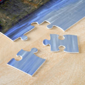 Puzzle Pont couvert du Connecticut. voeux de Noël (Côté)