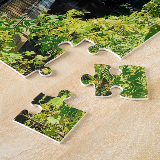 Puzzle Pont couvert Ohio. (Côté)