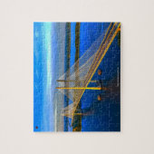 Puzzle Pont Dames Point Jacksonville Floride. (Vertical)