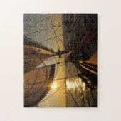 Puzzle Pont De Bateau À Voile, Vers Le Soleil (Vertical)