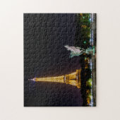 Puzzle Pont de Bir-Hakeim la nuit - Paris, France (Vertical)