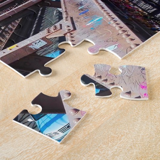 Puzzle Pont de Brooklyn. (Côté)