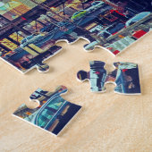 Puzzle Pont de Brooklyn New York.  (Côté)