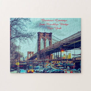 Puzzle Pont de Brooklyn New York.