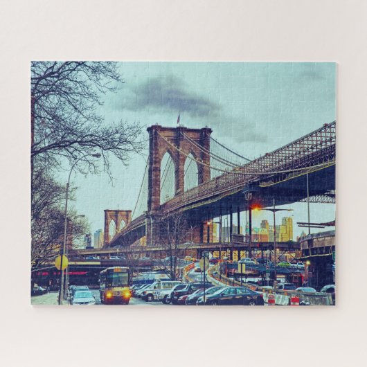 Puzzle Pont de Brooklyn New York. (Horizontal)