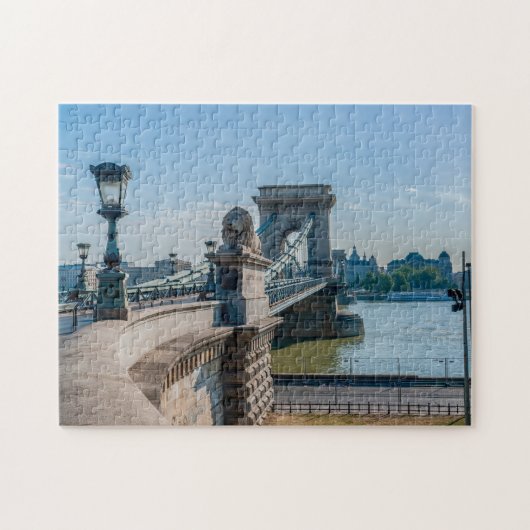 Puzzle Pont de Chaînes Szechenyi à Budapest, Hongrie (Horizontal)