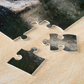 Puzzle Pont De Fleurs Impressionniste Photo Peinture (Côté)