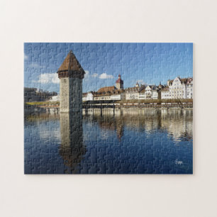 Puzzle Pont de Kappel, luzerne