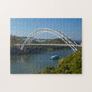 Puzzle Pont de la rivière Mtamvuna, Kwazulu-Natal