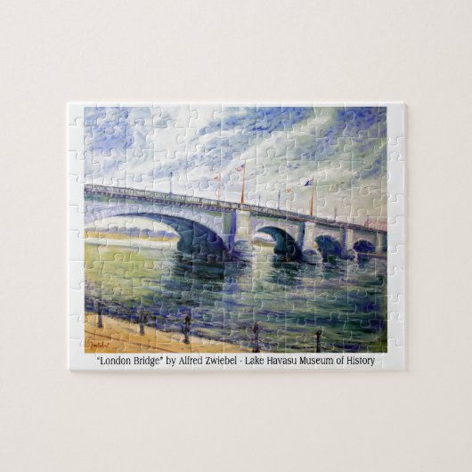 Puzzle Pont de Londres par Alfred Zwiebel (Horizontal)