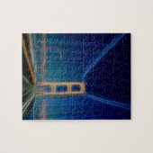 Puzzle Pont de Mackinac rougeoyant (Horizontal)