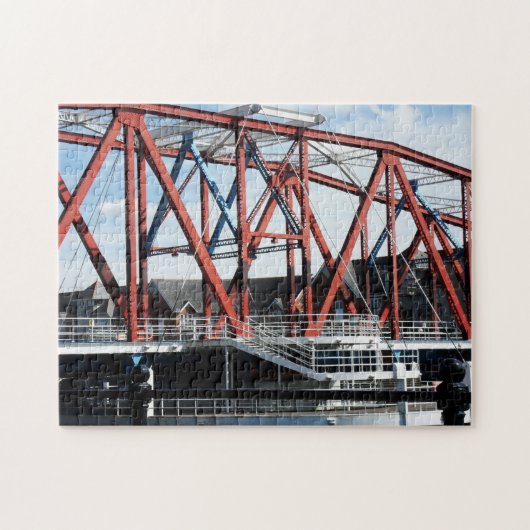 Puzzle Pont de Manchster Dockland. (Horizontal)