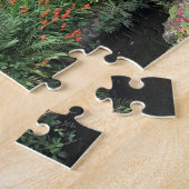 Puzzle Pont de pierre de style japonais dans un jardin (Côté)