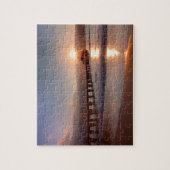 Puzzle Pont de plage au coucher du soleil, Hawaï (Vertical)