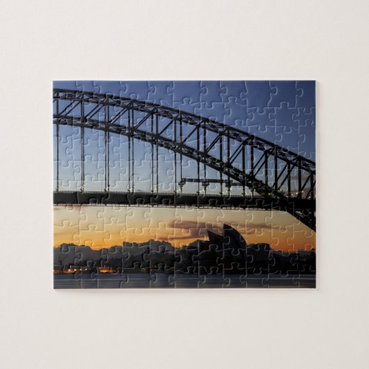 Puzzle Pont de Sydney Harbour et Opéra de Sydney à 2 (Horizontal)